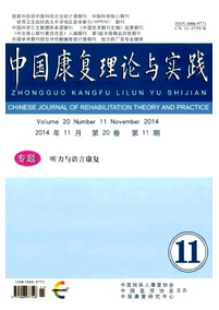 中國康復理論與實踐雜志論文發表