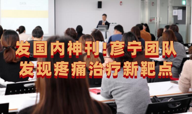 發(fā)國內(nèi)神刊!彥寧團(tuán)隊發(fā)現(xiàn)疼痛治療新靶點(diǎn)