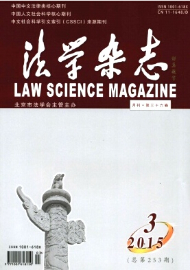 法學雜志發表