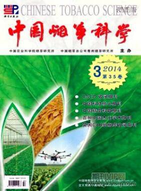煙草科學(xué)論文